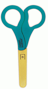 Ножницы безопасные в чехле, от 0 мес., синие (Canpol, 250930590)